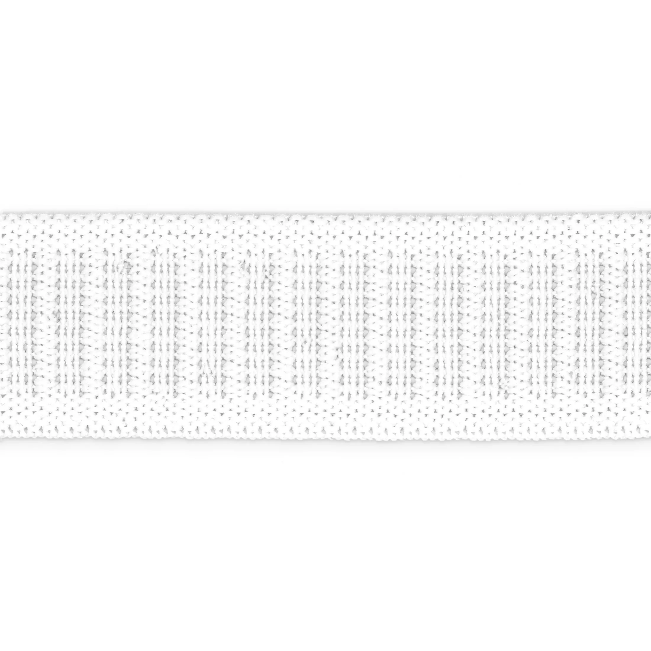 3/4" Non-Roll Elastic, White