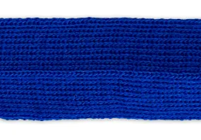 7/8" Royal Blue Simple Fold-Over Wool Trim (Made in Japan)