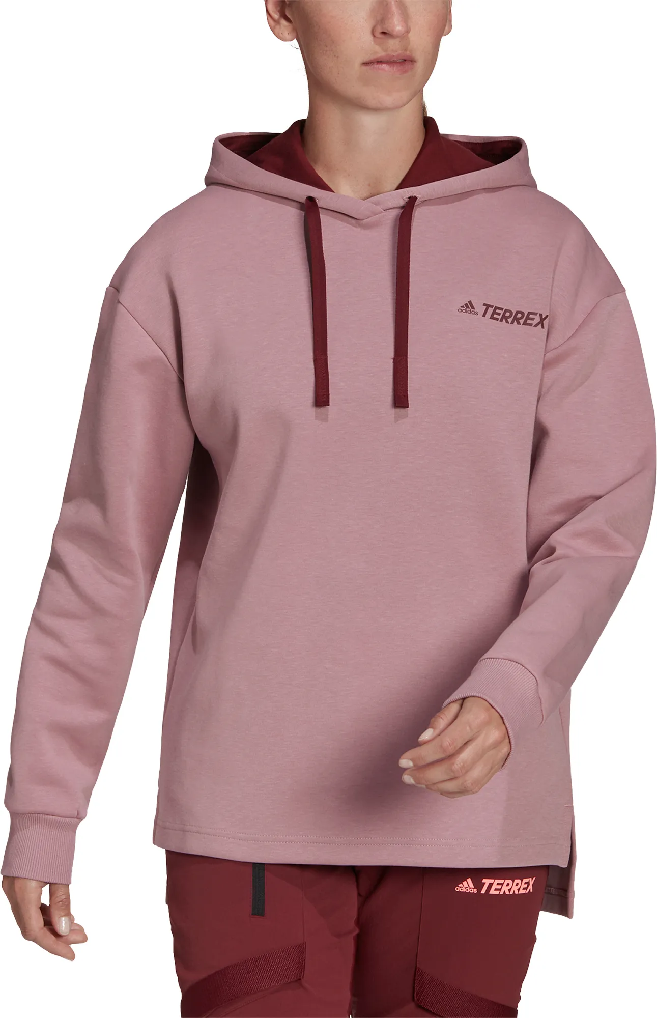 Adidas Women&#x27;s Terrex Logo Hoody (spring 2022) Magic Mauve | Buy Adidas Women&#x27;s Terrex Logo Hoody (spring 2022) Magic Mauve here | Outnorth