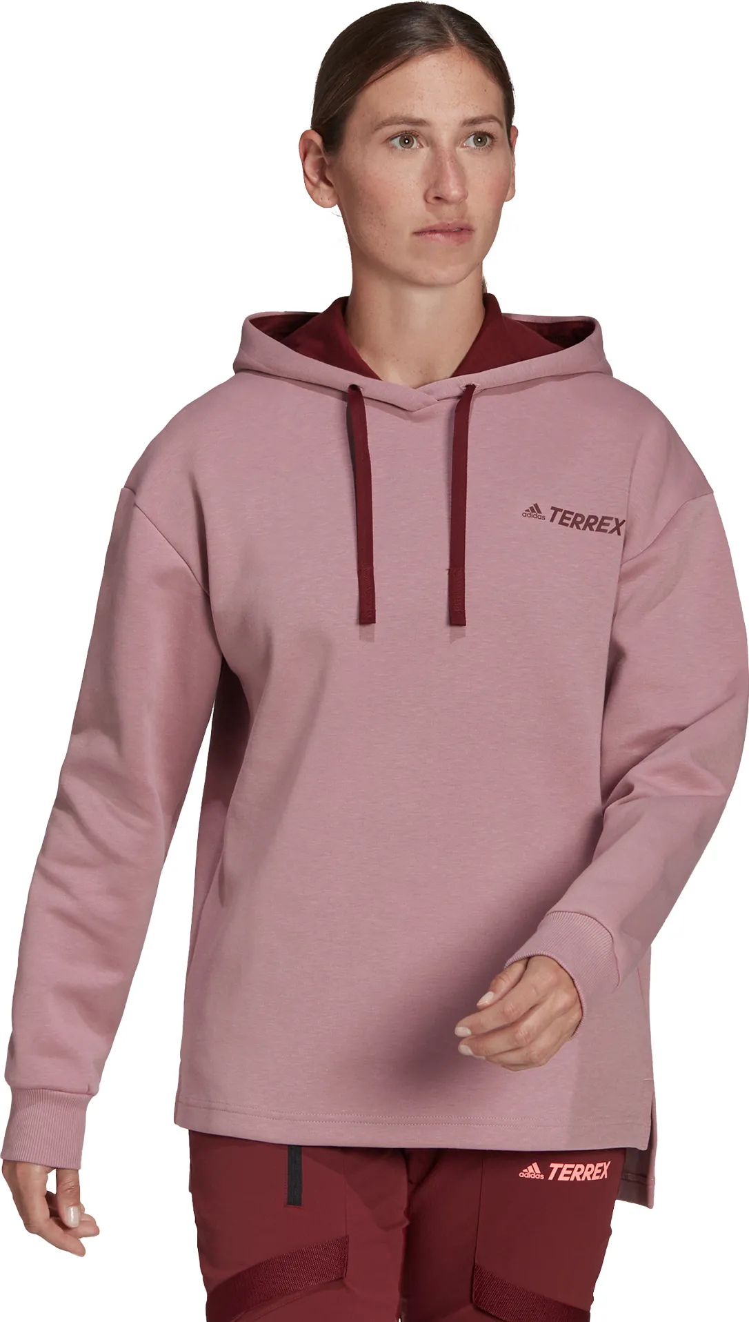 Adidas Women&#x27;s Terrex Logo Hoody (spring 2022) Magic Mauve | Buy Adidas Women&#x27;s Terrex Logo Hoody (spring 2022) Magic Mauve here | Outnorth