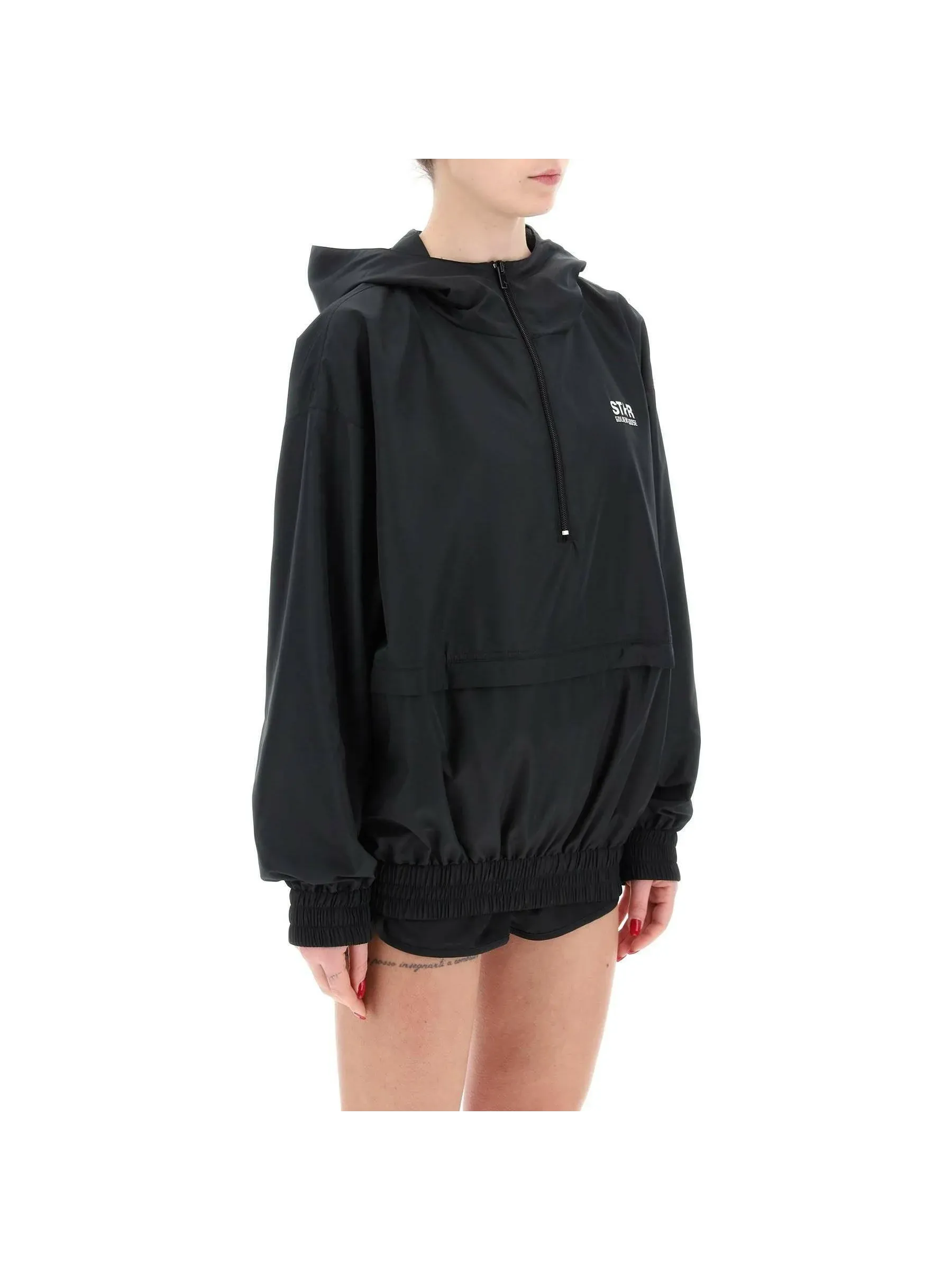 Anorak Windbreaker Hooded Jacket