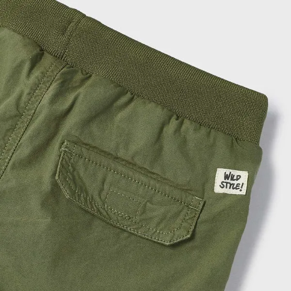 ARMY GREEN CARGO PANT FOR BOYS