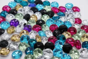 Assorted Pack Of Multicolour Round Fancy Suit Button