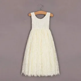 Baby Florence Flower Girl Dress - Lemon