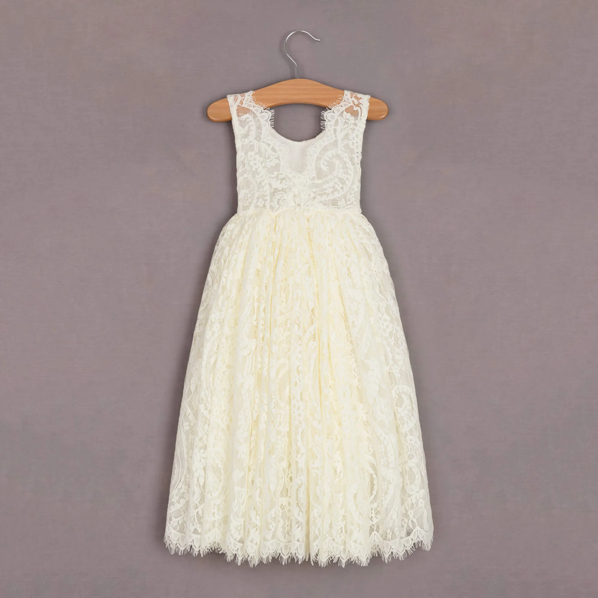 Baby Florence Flower Girl Dress - Lemon