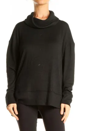 Black All Day Wear Sweater