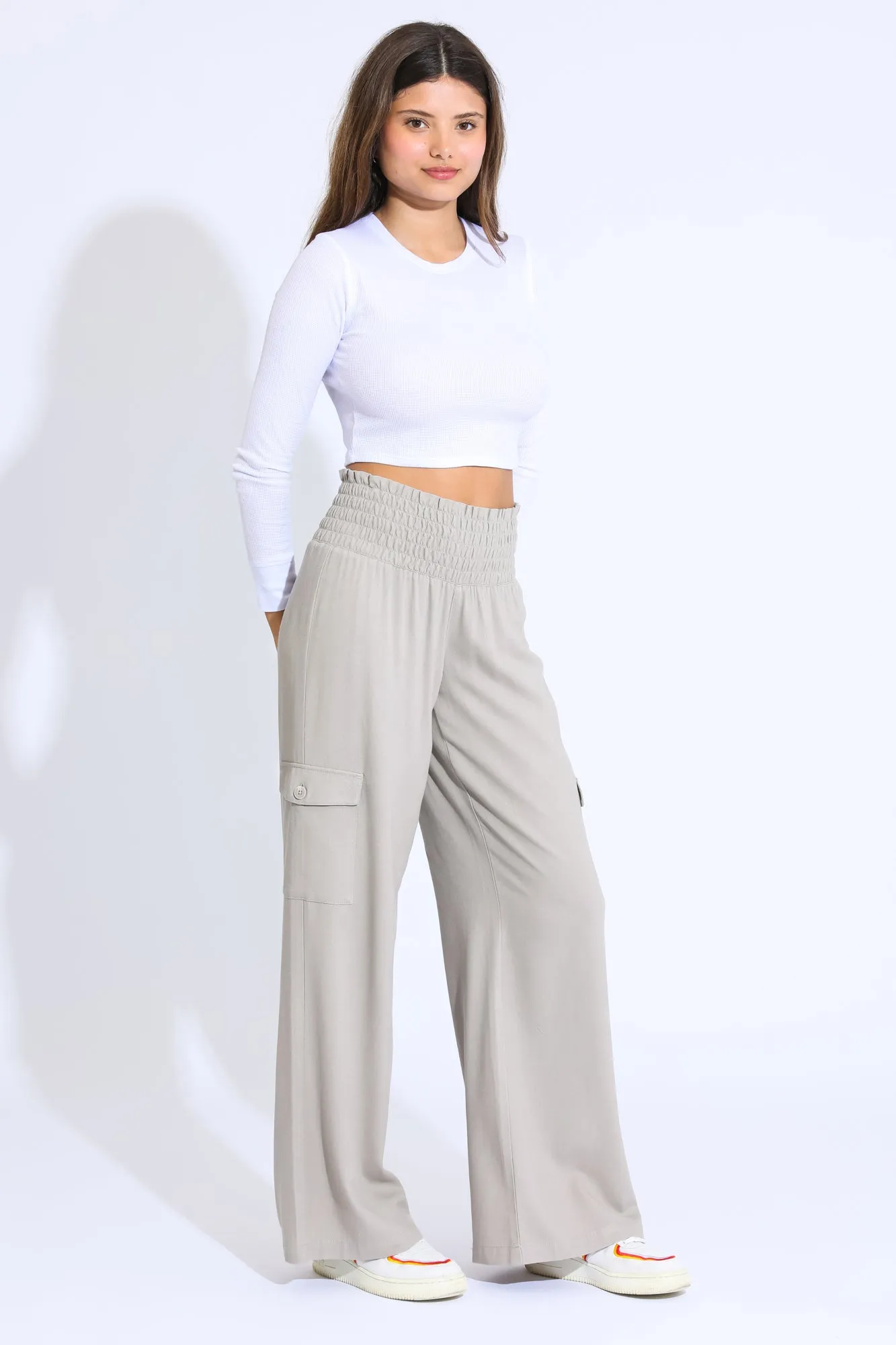 BOARDWALK WIDE LEG W/ CARGO POCKETS - ATMOSPHERE