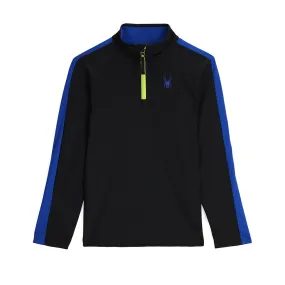 Boys Base Half Zip - Black