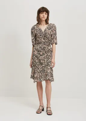 Brodie Printed Silk Dress