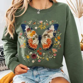 Butterfly Cottagecore Sweatshirt