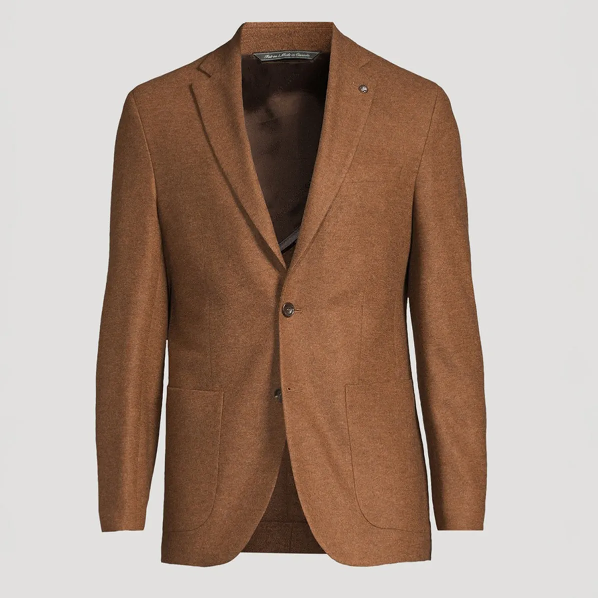 Caramel Loro Piana Cashmere Darwin Contemporary Fit Sport Jacket - Jack Victor