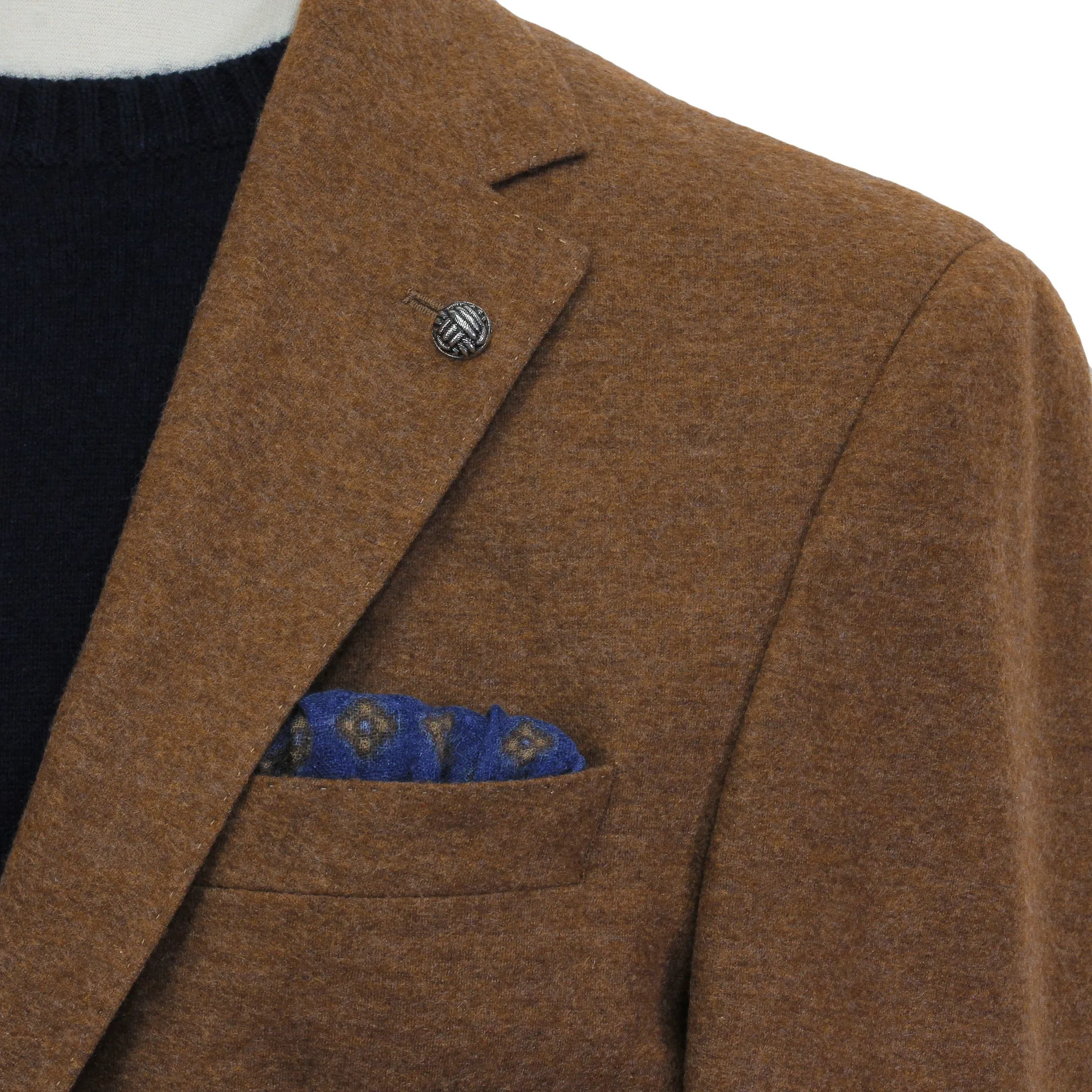 Caramel Loro Piana Cashmere Darwin Contemporary Fit Sport Jacket - Jack Victor