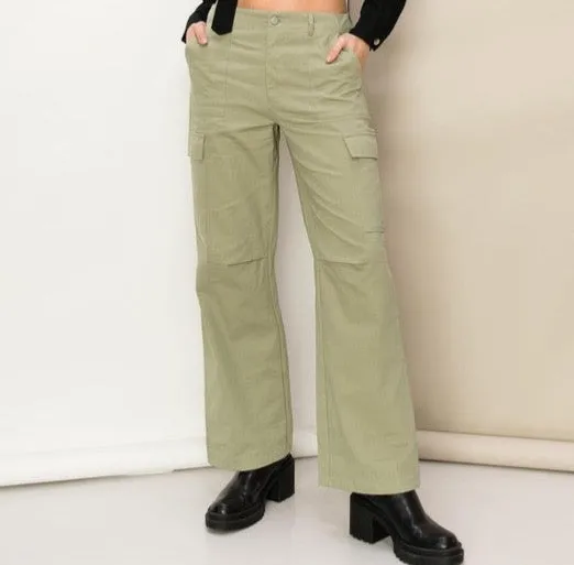 Chiller High Waist Cargo Pants