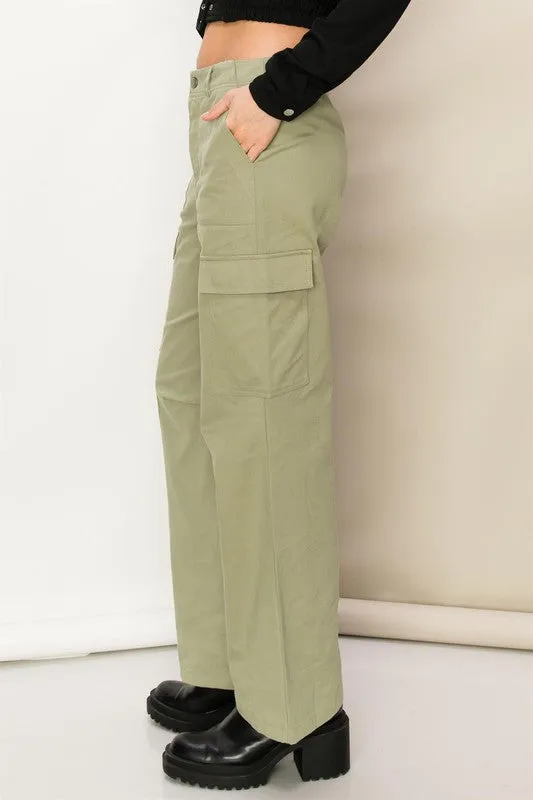 Chiller High Waist Cargo Pants