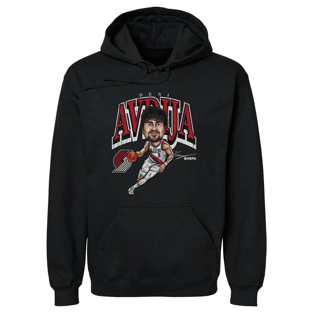 Deni Avdija Portland Trail Blazers Cartoon Hoodie