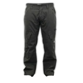 Dissident Cotton Canvas Cargo Grey Trousers