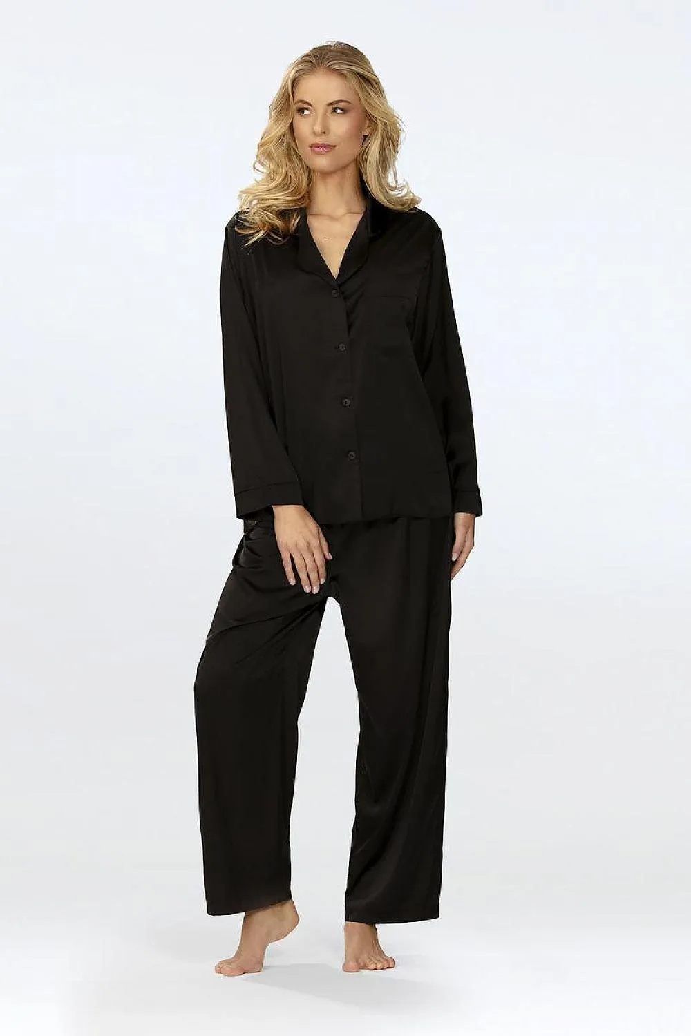 DKaren long pants and long-sleeved top womens pajamas