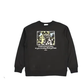 Feeling Crewneck Sweatshirt Black