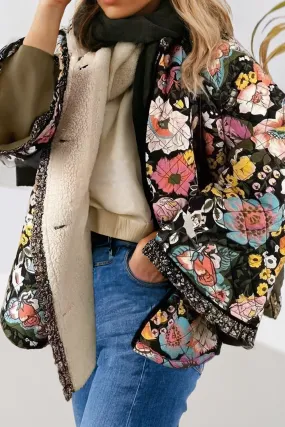 Floral Quilted Jacket