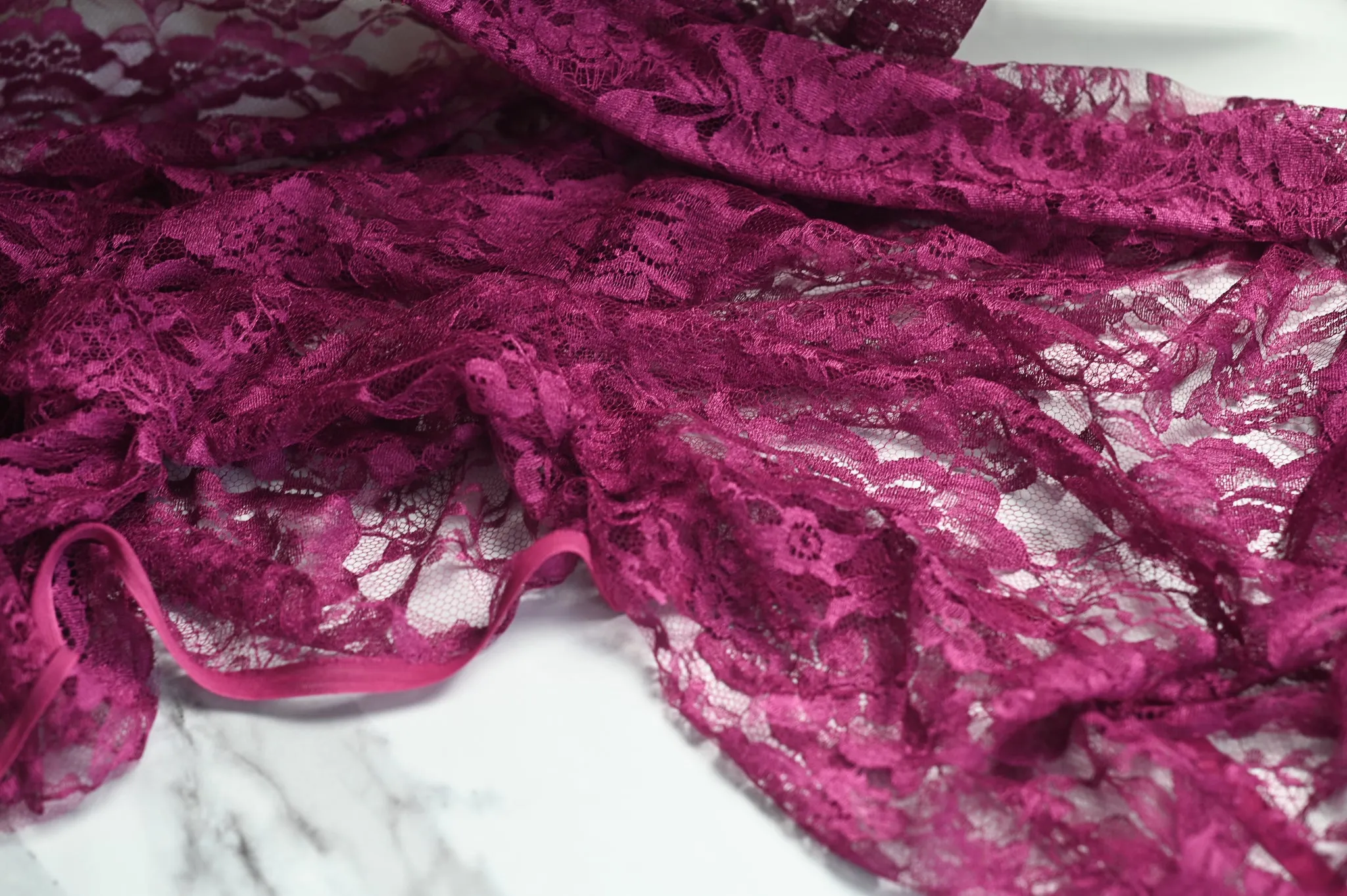 French Delicate Beauty (PURPLE) - Viscose Polyamide