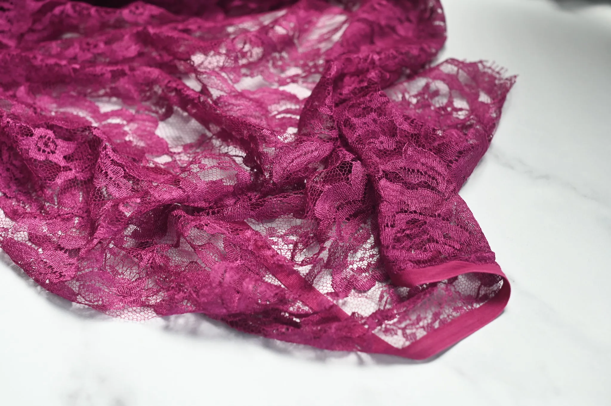 French Delicate Beauty (PURPLE) - Viscose Polyamide