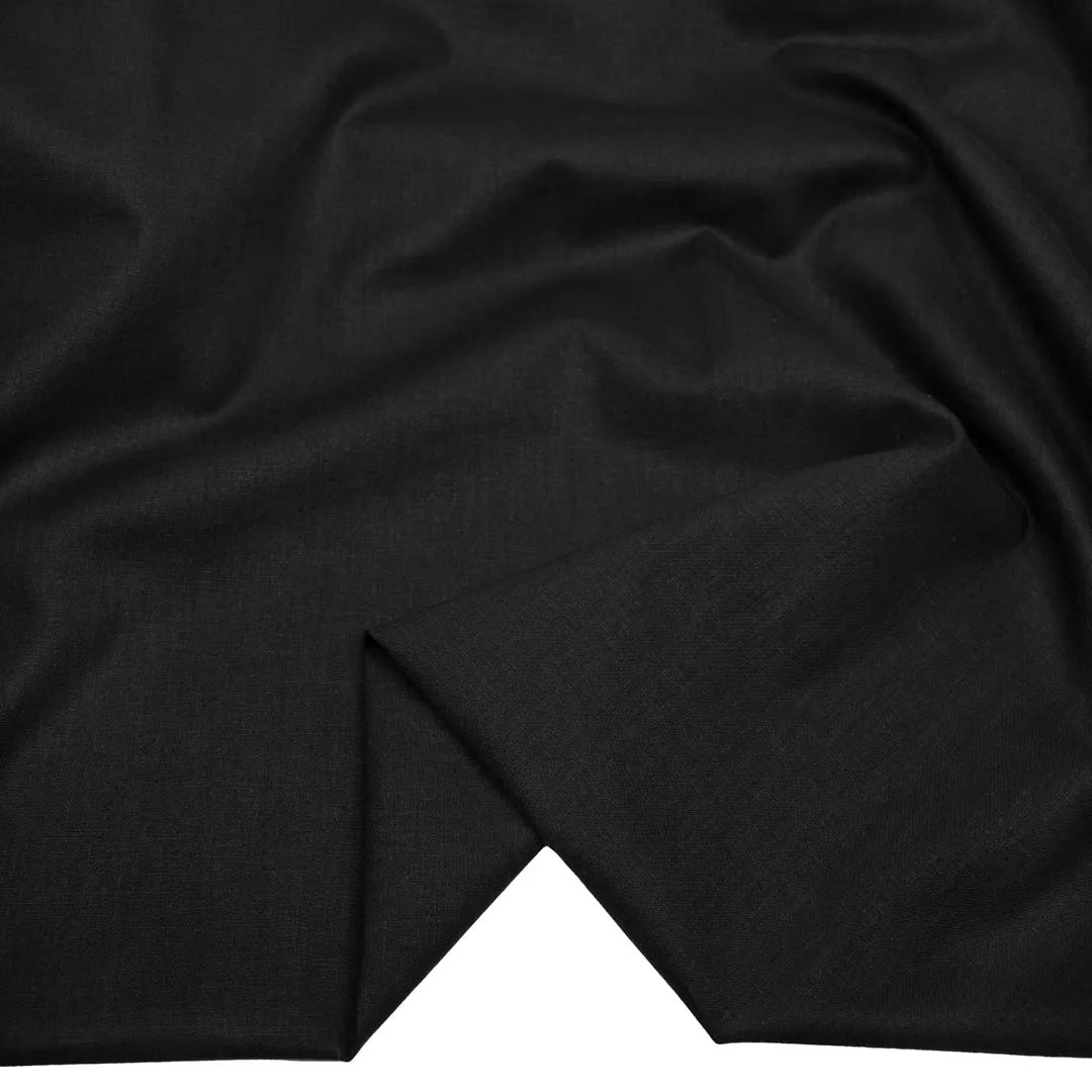 Go-To Cotton Linen Blend - Black