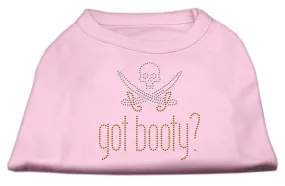 Got Booty? Rhinestone Shirts Light Pink L (14)