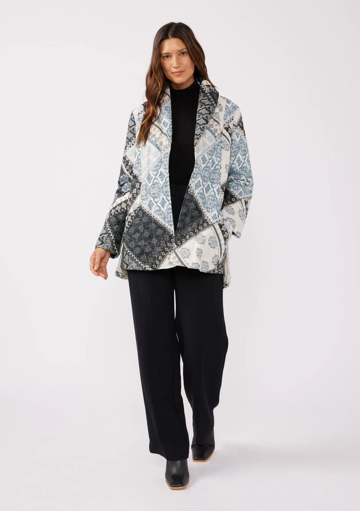 Harper Quilted Patchwork Jacket