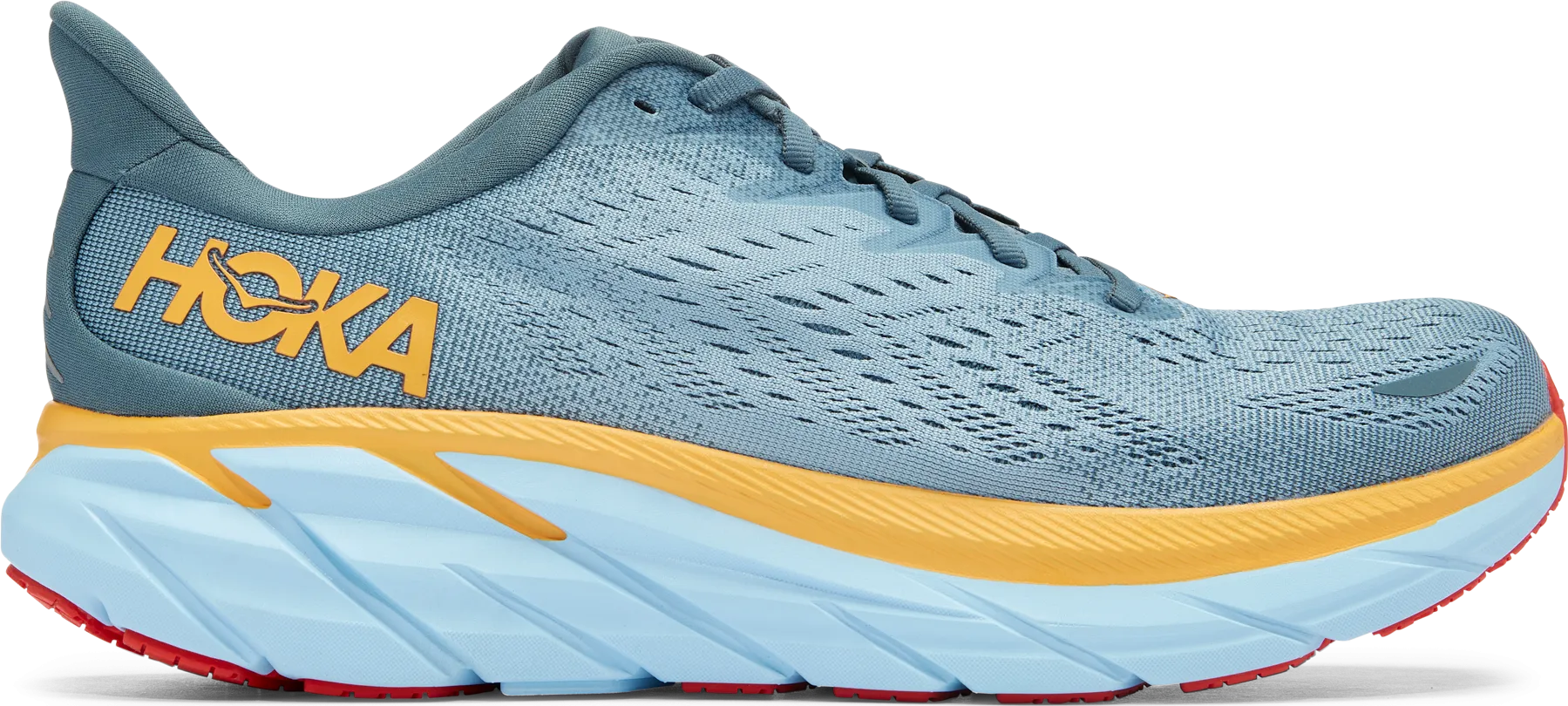 Hoka Men&#x27;s Clifton 8 Goblin Blue/Mountain Spring | Buy Hoka Men&#x27;s Clifton 8 Goblin Blue/Mountain Spring here | Outnorth