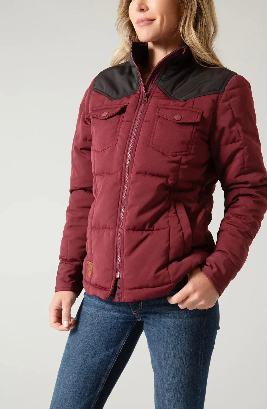 Kime’s Women’s Wyldfire Jacket Dark Wine