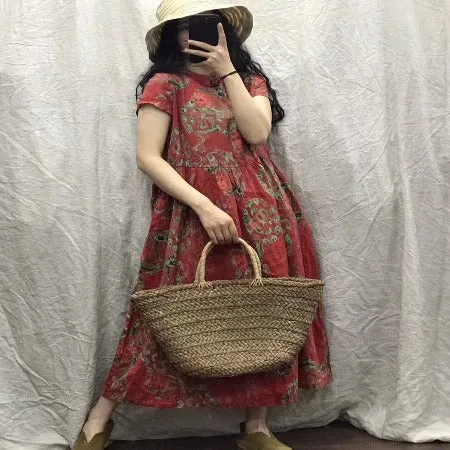 Kira Floral Chinese Dress