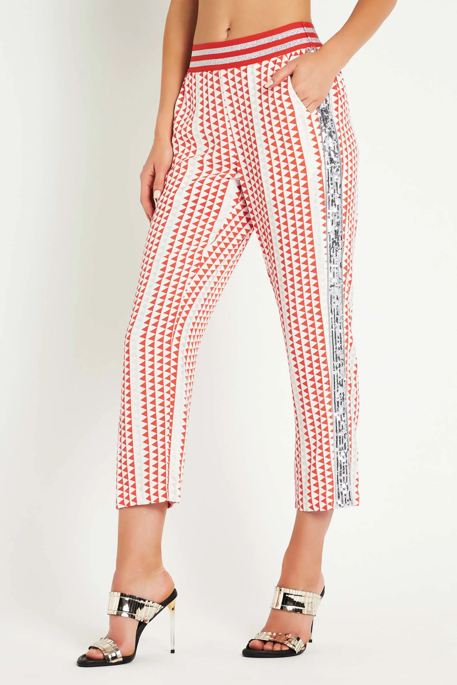 Lost Weekend Pant- Red