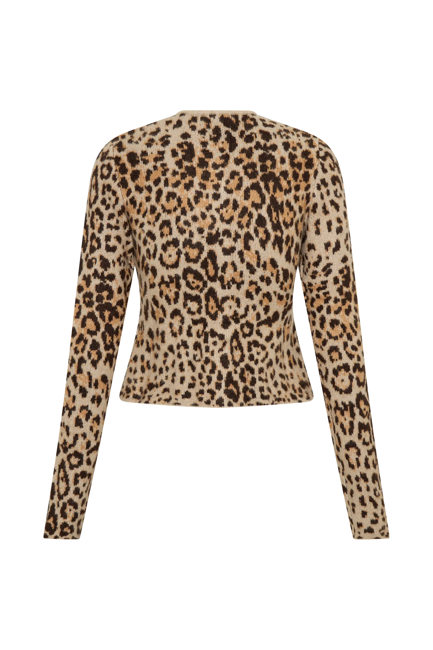 Marissa Knit Cardigan - Leopard Print