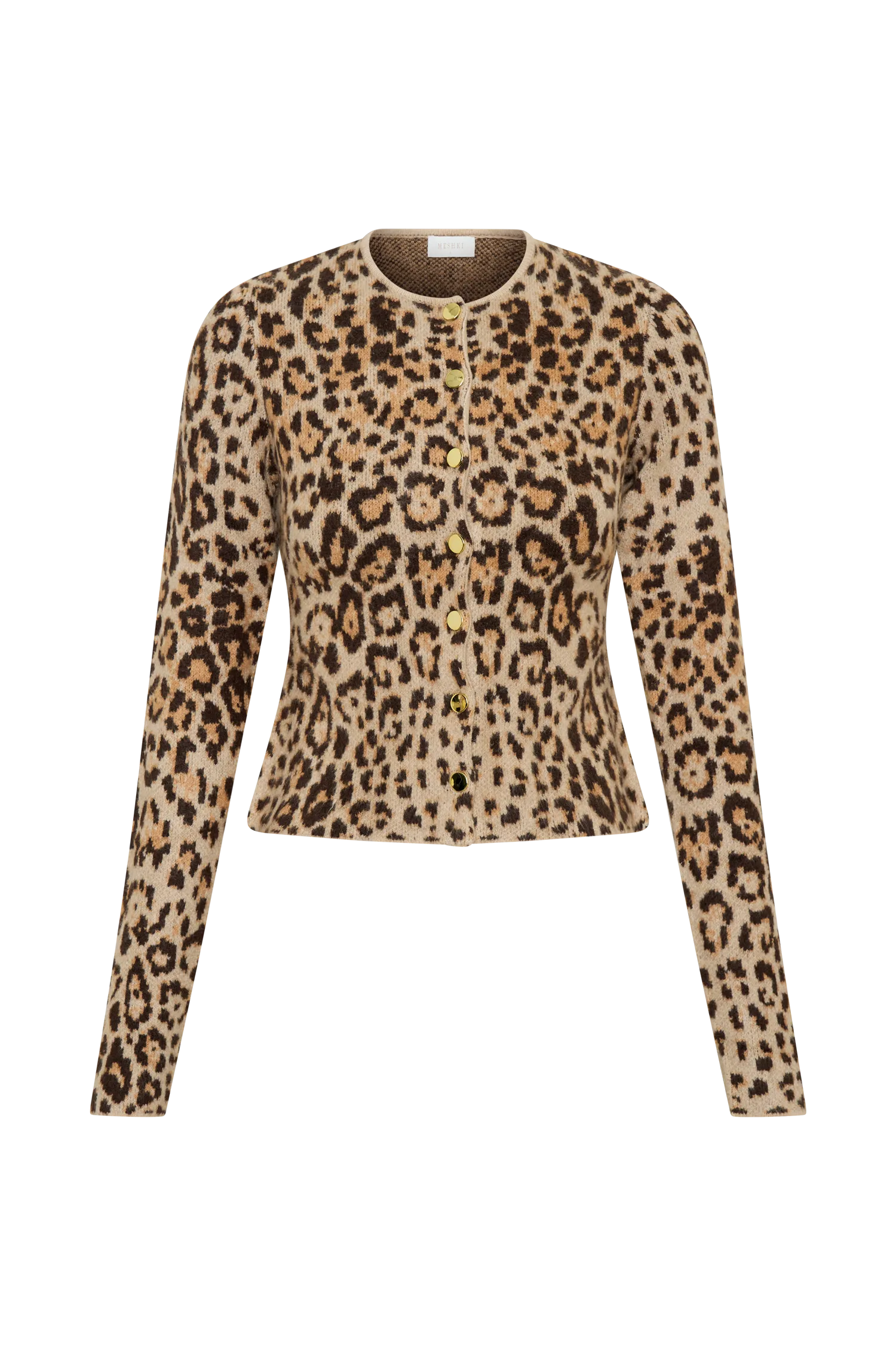 Marissa Knit Cardigan - Leopard Print