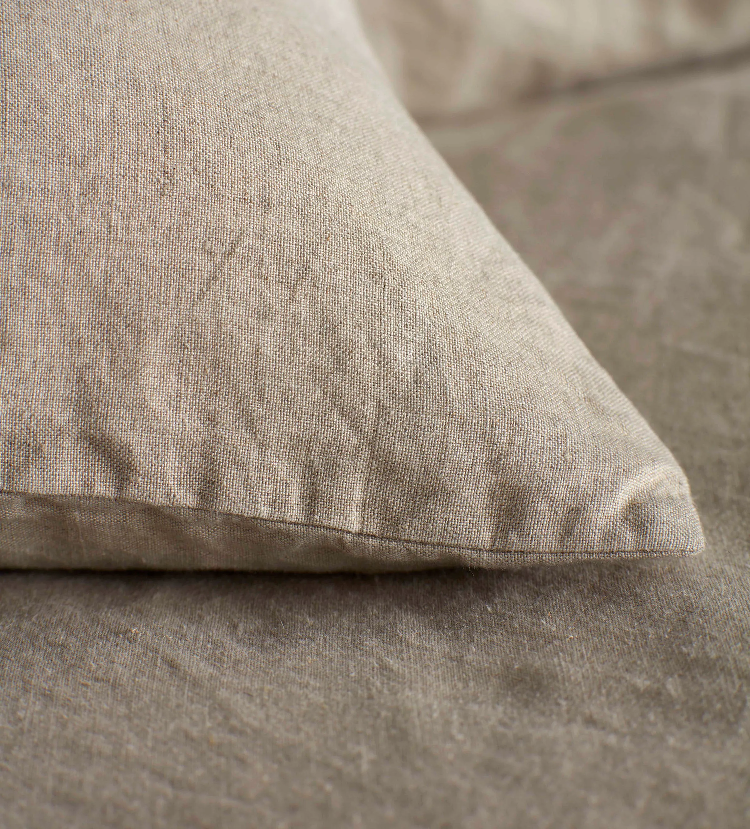 Natural 100% Linen Housewife Pillowcase