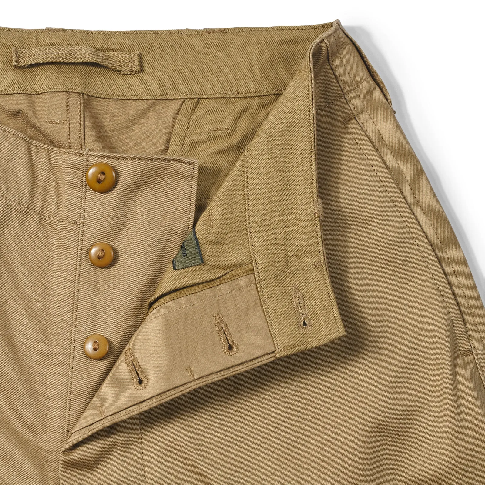 Nigel Cabourn Beige Chino Pants