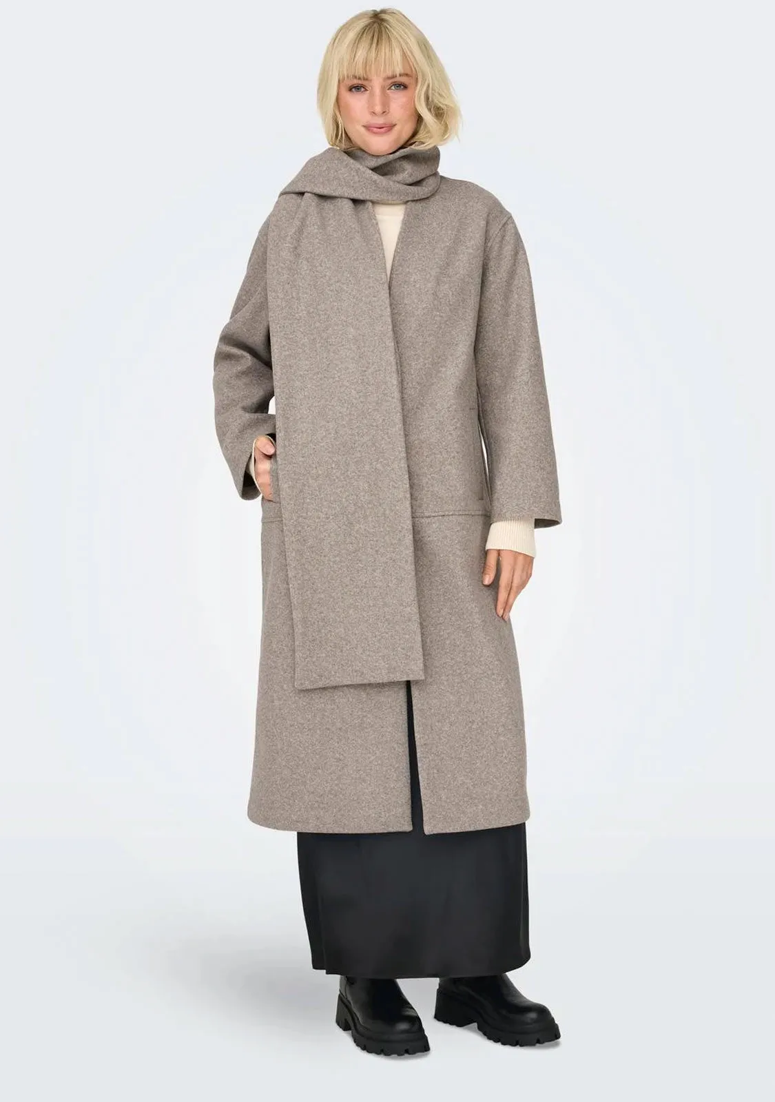 ONL Elba Life Scarf Coat