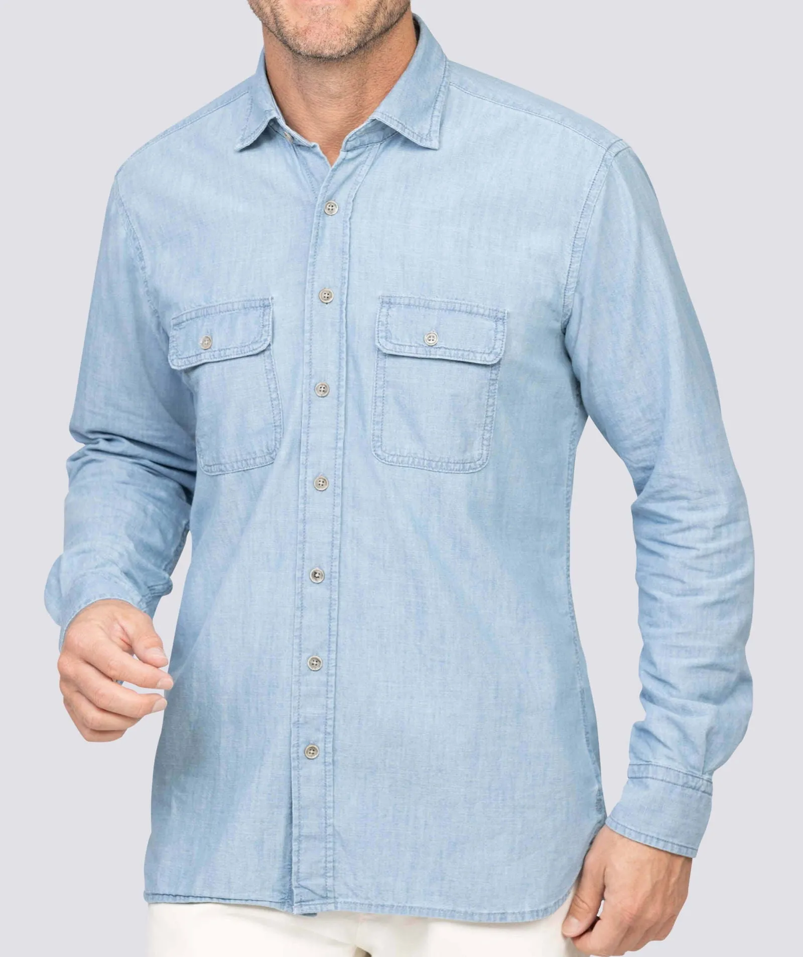 Owen Chambray Work Shirt