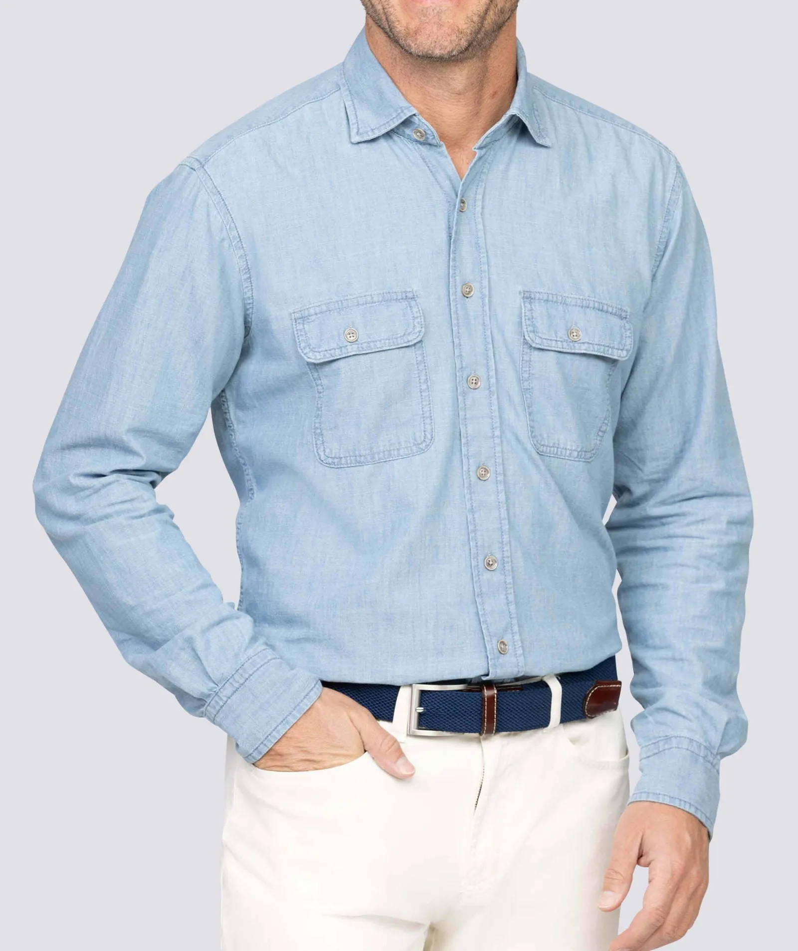 Owen Chambray Work Shirt