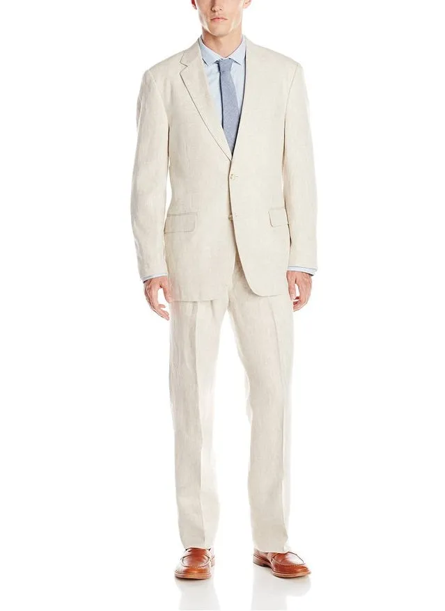 Palm Beach Brock Natural Linen Coat