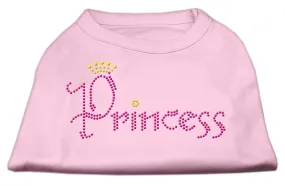 Princess Rhinestone Shirts Light Pink XL (16)