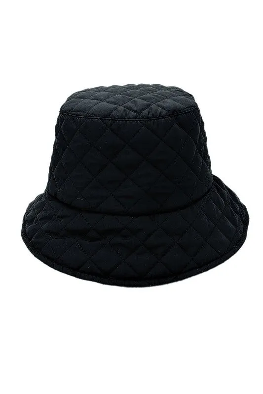 Quilted Bucket Hat