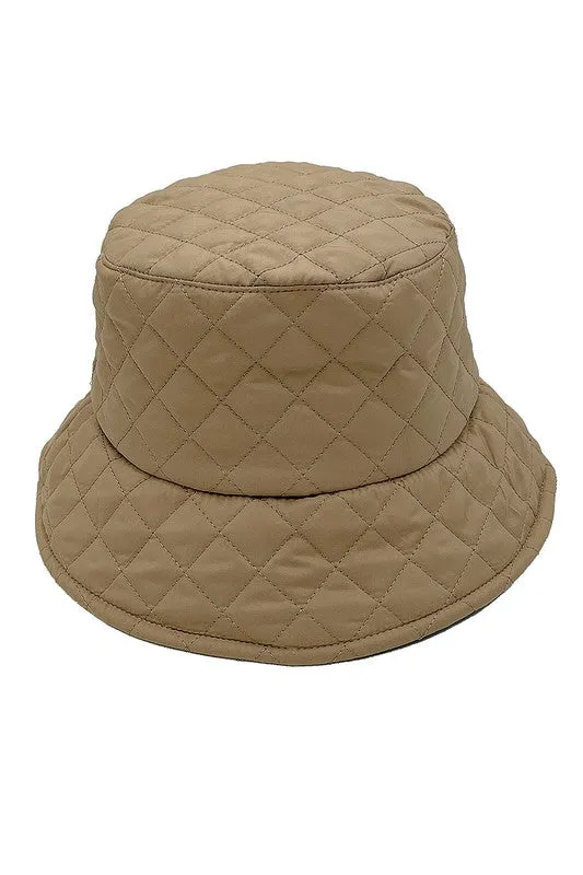 Quilted Bucket Hat