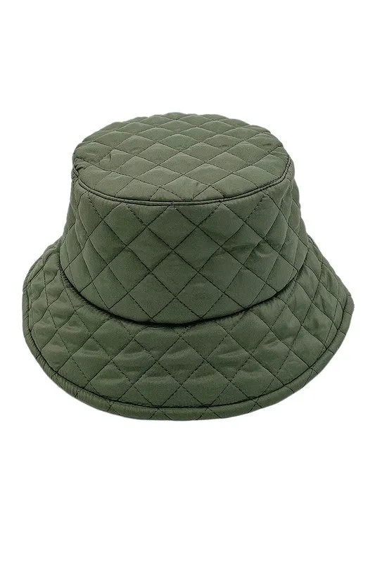 Quilted Bucket Hat