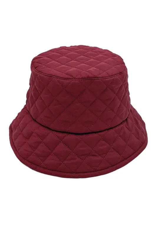 Quilted Bucket Hat