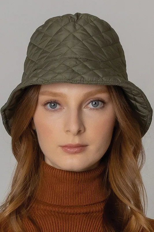 Quilted Bucket Hat