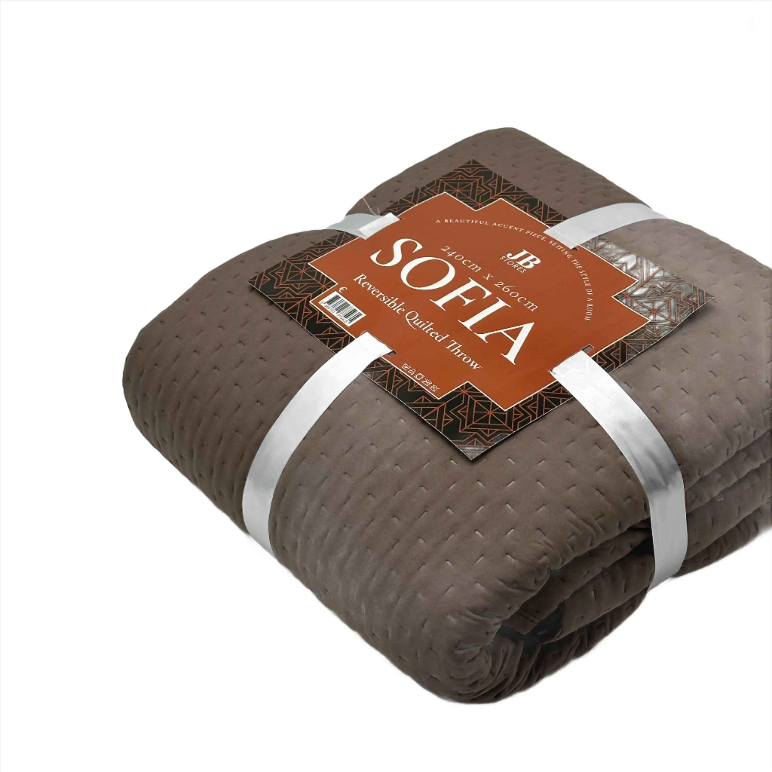 Reversible Quilted Throw Sofia