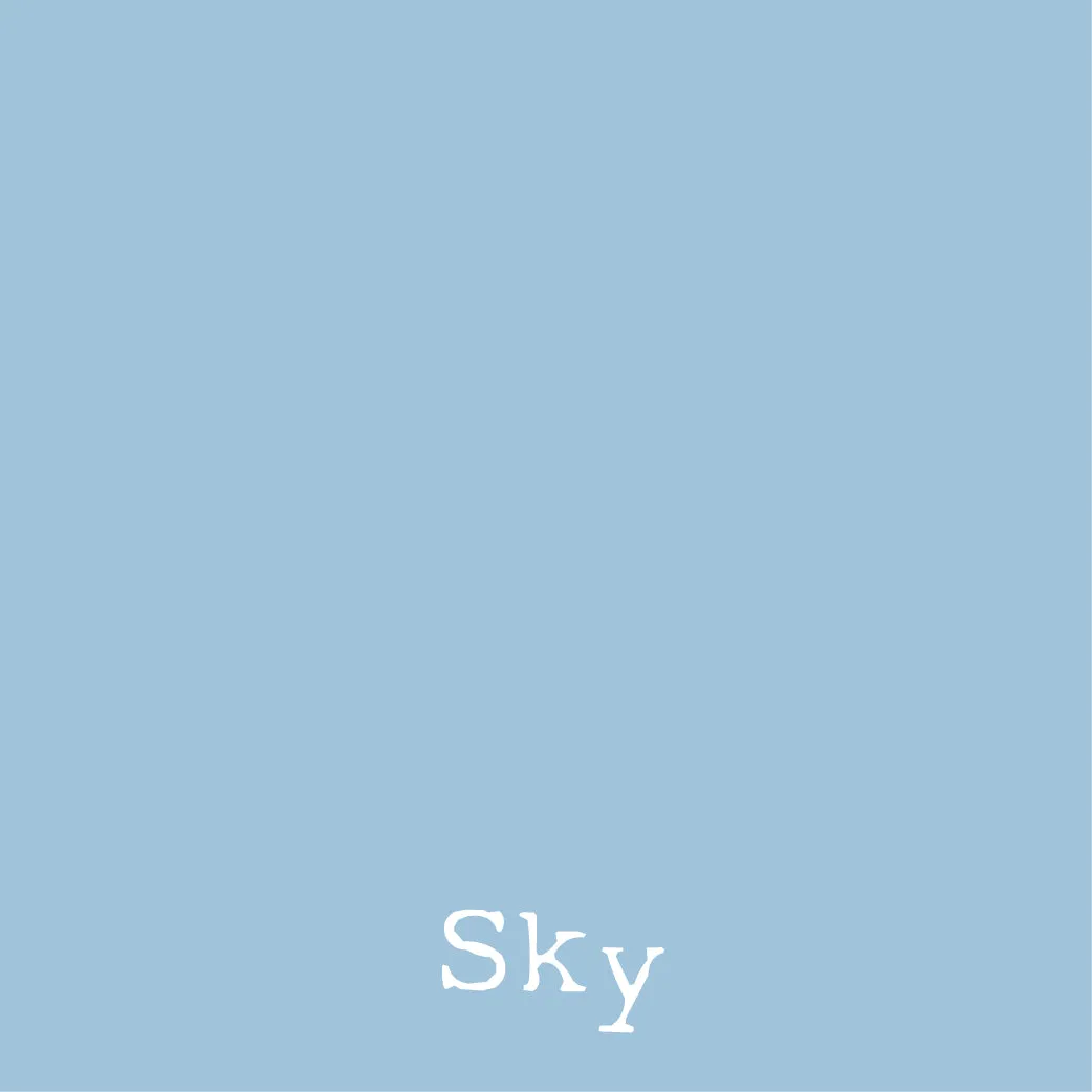 Sky - LUXE Solids Jersey Knit - 1/2 Metre