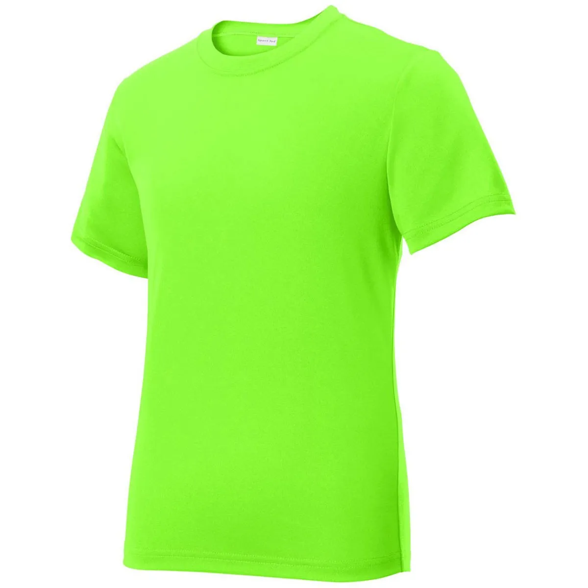 Sport-Tek Youth Neon Green PosiCharge Tough Tee