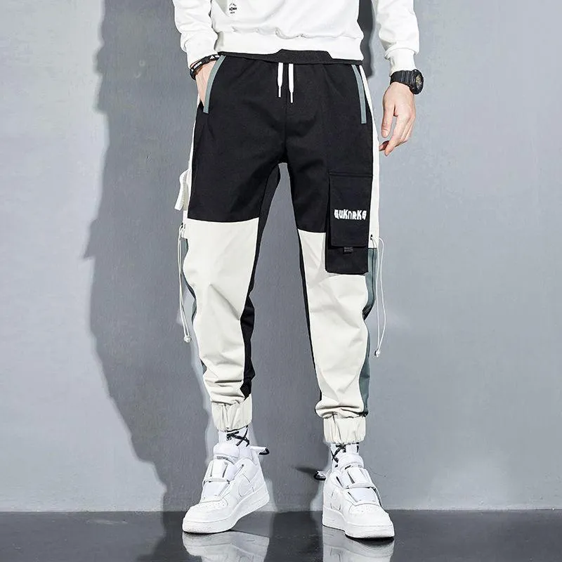 Summer Thin Cargo Pants Trendy Stylish Green Loose Sport Pants